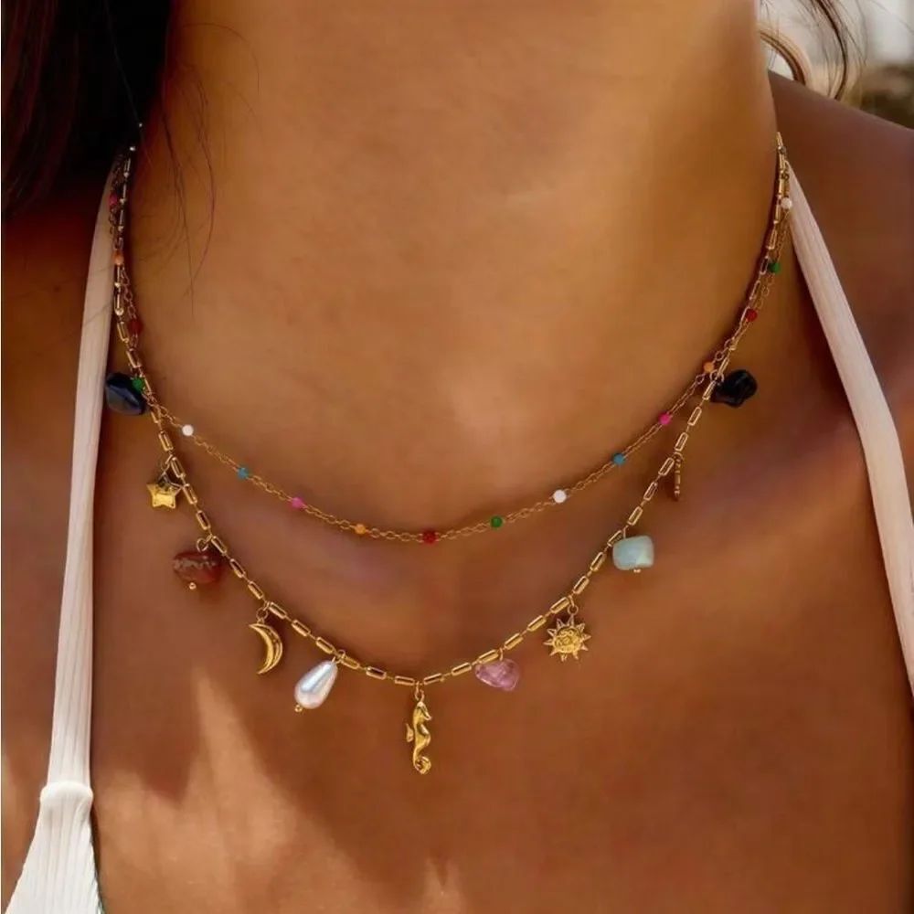 Sea charm necklace M1702